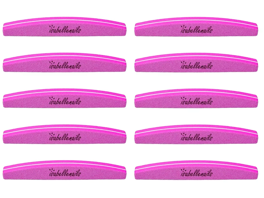 10x polerka buffer 100/180 różowa