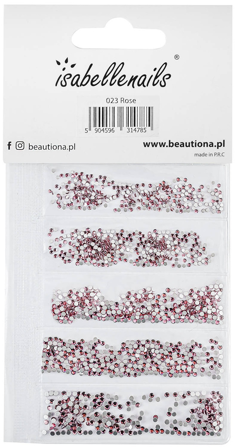 Cyrkonie 023 Rose 1400 szt mix