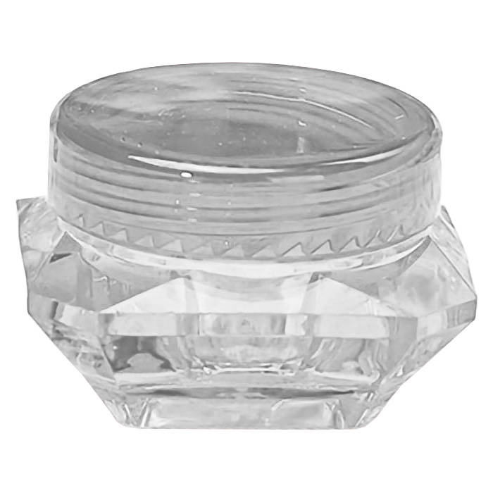 Słoiczki pojemniki na ozdoby do paznokci 5 ml 50 sztuk