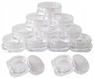 Słoiczki, słoik, pojemnik na ozdoby 3ml 50 szt.