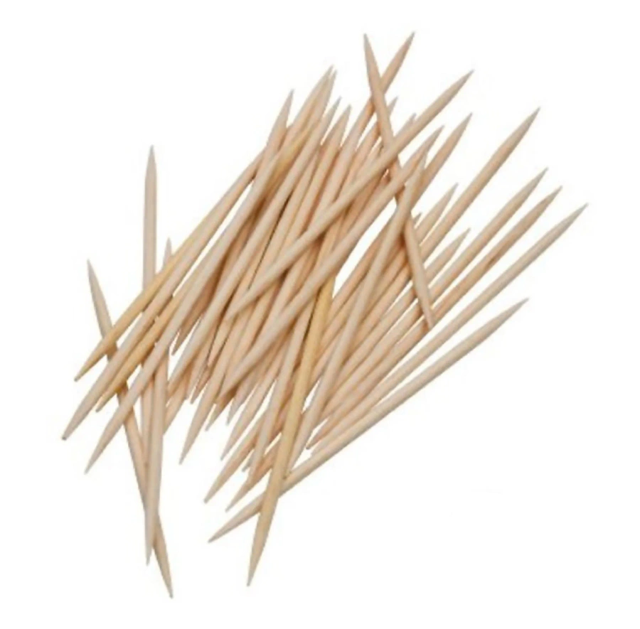 Wykałaczki drewniane w pudełku 6,5 cm 500 szt