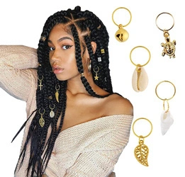 Zestaw ozdób do warkoczyków