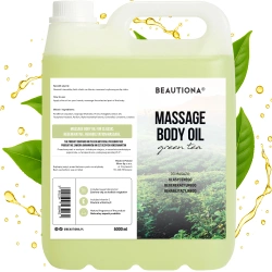 Oliwka do masażu ciała zielona herbata 5000 ml