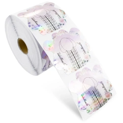 Szablony do przedłużania paznokci- holo 500szt