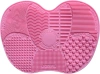 Myjka mata do czyszczenia pędzli - różowy