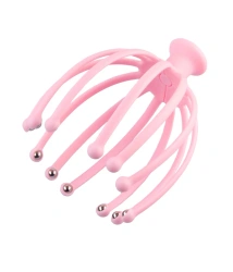 Masażer do skóry głowy, różowy