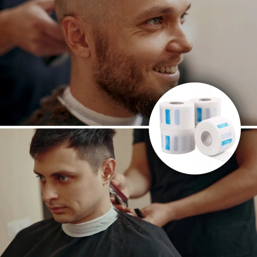 Kołnierze fryzjerskie barberskie w rolce 500 szt.