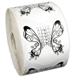 Szablony do przedłużania paznokci- motylki 100szt