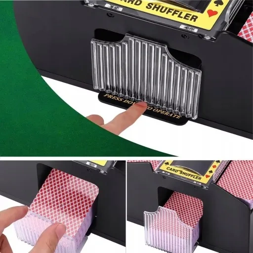 Automatyczna tasowarka do kart na dwie talie