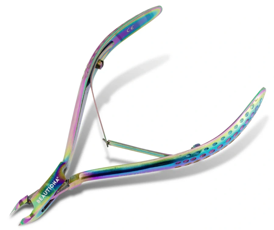 Profesjonalne cążki do skórek i paznokci 3mm ONA#M1-3 MULTIKOLOR