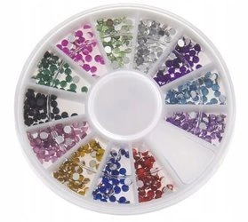 Ozdoby do paznokci MIX karuzela