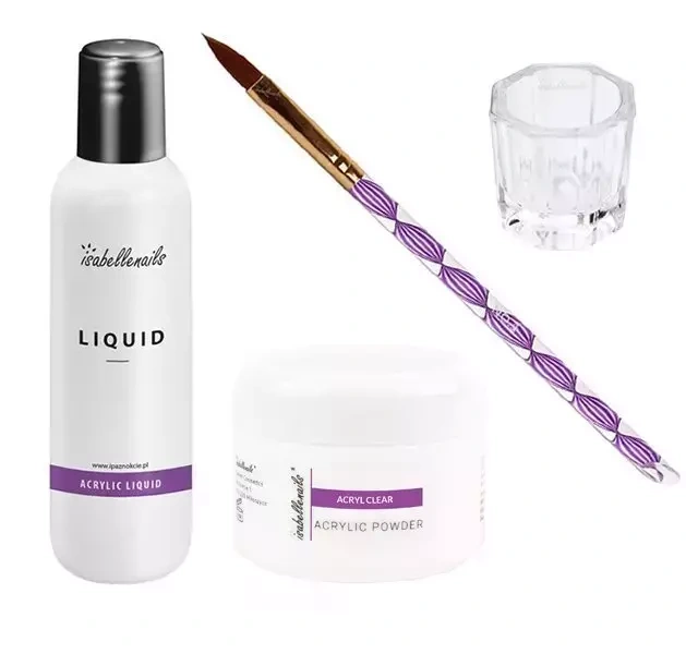 Zestaw startowy akrylowy akryl CLEAR 15 ml + liquid 100 ml