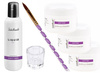 Zestaw akrylowy akryl 3x15 ml + liquid 100 ml