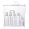Pojemniki podróżne na kosmetyki do samolotu 6 sztuk