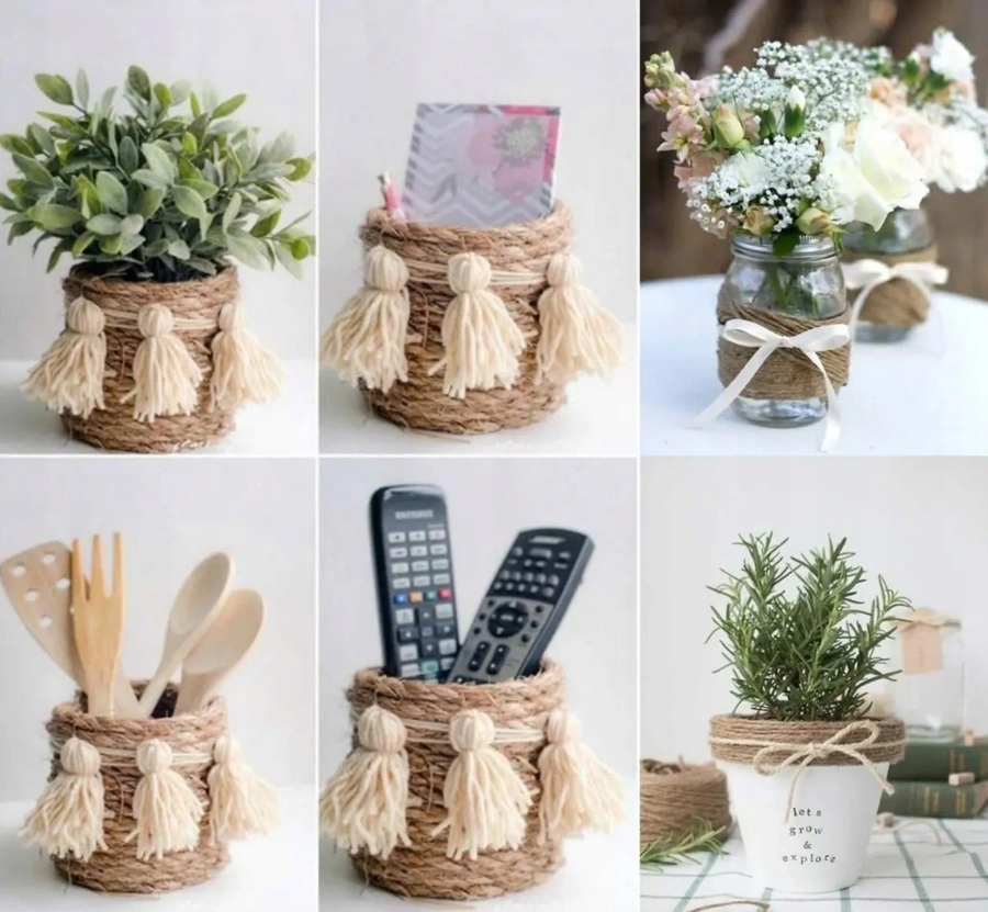 Sznurek jutowy do projektów DIV 50 metrów