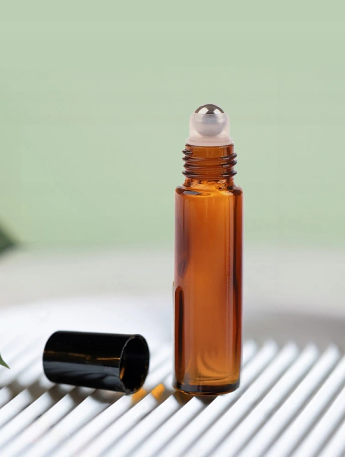 Butelka Roll-on szklana 10 ml z nakrętką 10 sztuk