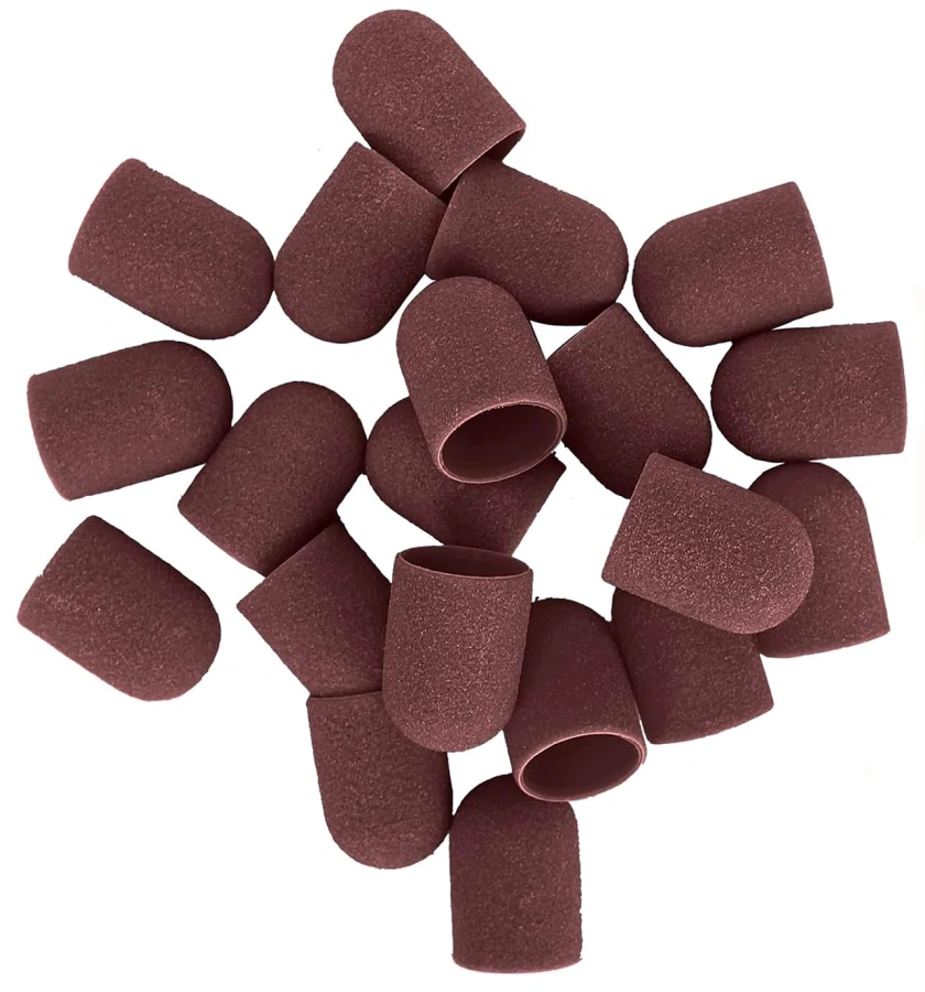 Kapturki nakładki ścierne do pedicure 13 mm #120 10 szt.