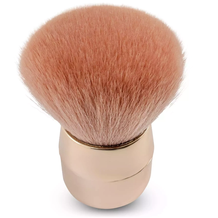 Pędzel do odpylania paznokci pudrowy róż