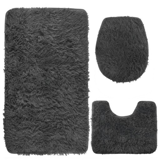 Zestaw dywaników do łazienki 3w1