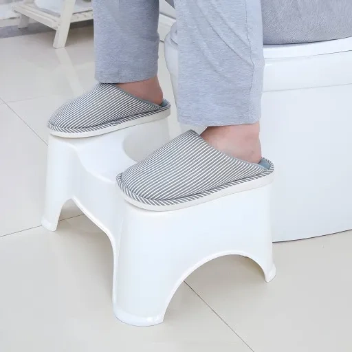 Łazienkowy podnóżek toaletowy 42 cm x 17 cm x 26 cm