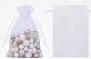 Woreczki z organzy 100 szt 9 x 10 cm