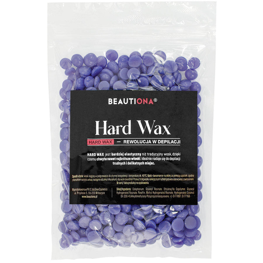 Wosk twardy fioletowy w dropsach 100 g