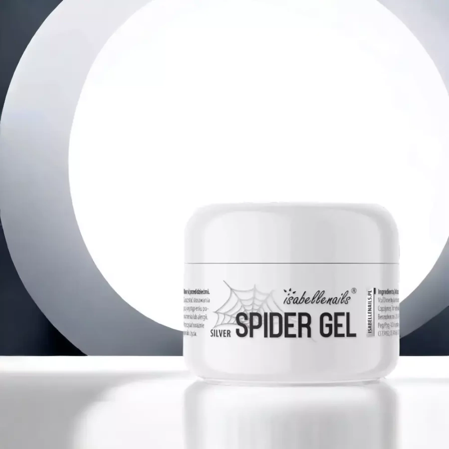 Spider gel żel do zdobień silver isabellenails 5 g