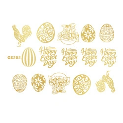 Naklejka wodna wielkanocna GE202