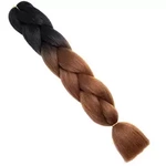 Włosy syntetyczne do warkoczyków ombre brąz S3