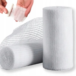 Bandaż dziany opaska podtrzymująca 15 cm x 4 m