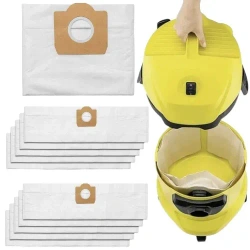 Worki syntetyczne do odkurzacza Karcher WD3 10 sztuk