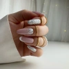 Lakier hybrydowy 7 ml - 377. Glitter Silver