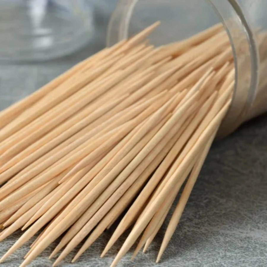 Wykałaczki drewniane w pudełku 6,5 cm 500 szt