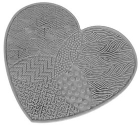 Myjka mata do czyszczenia pędzli - szary