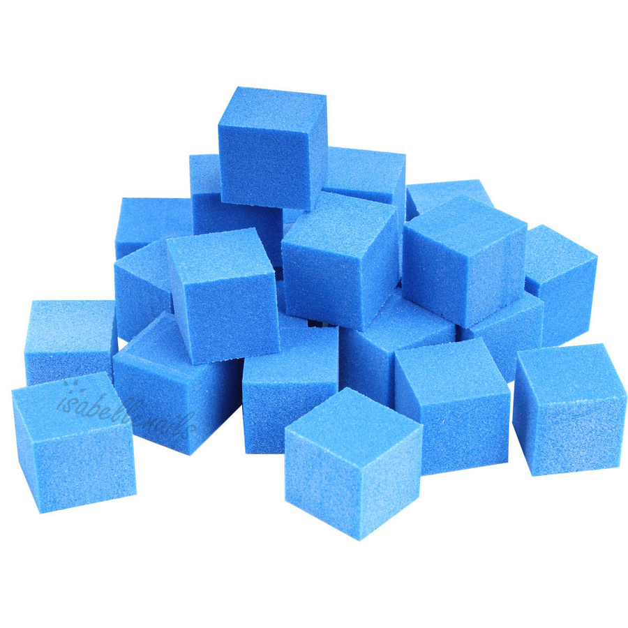 25x mini blok polerski kostka 100/100 4-stronna kolorowe
