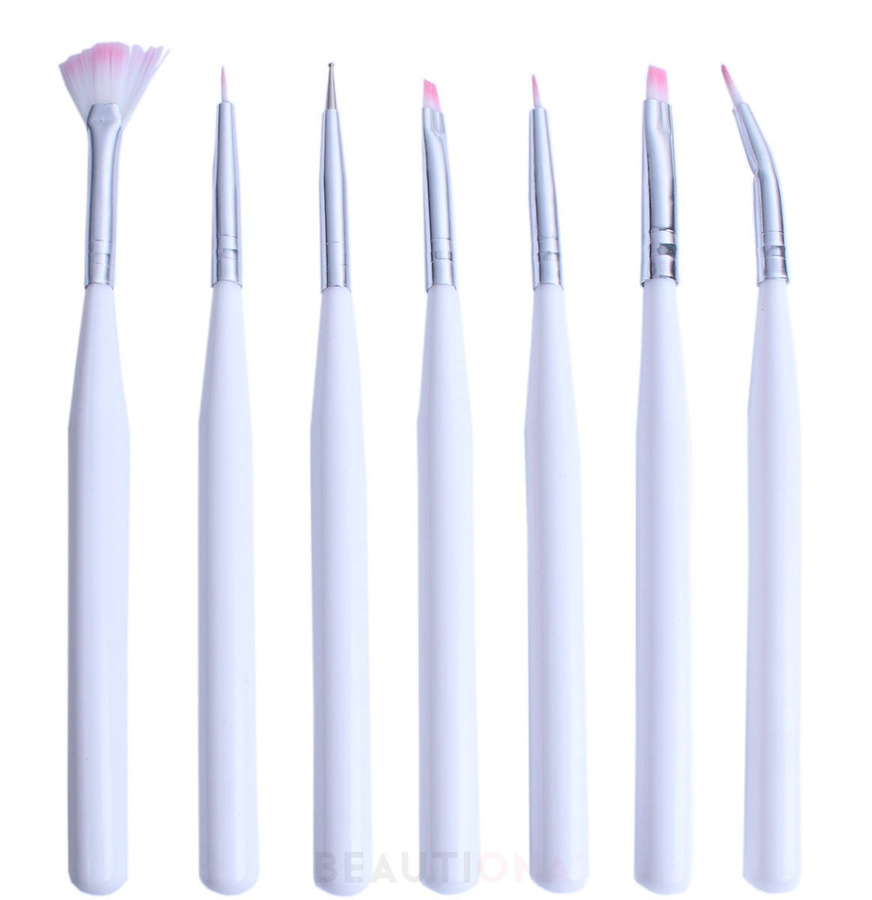 Zestaw pędzelków 7 sztuk nr 08