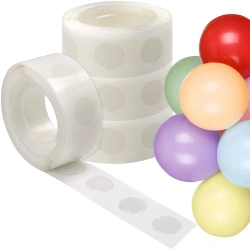 Kropki klejące dwustronne do mocowania balonów dekoracji