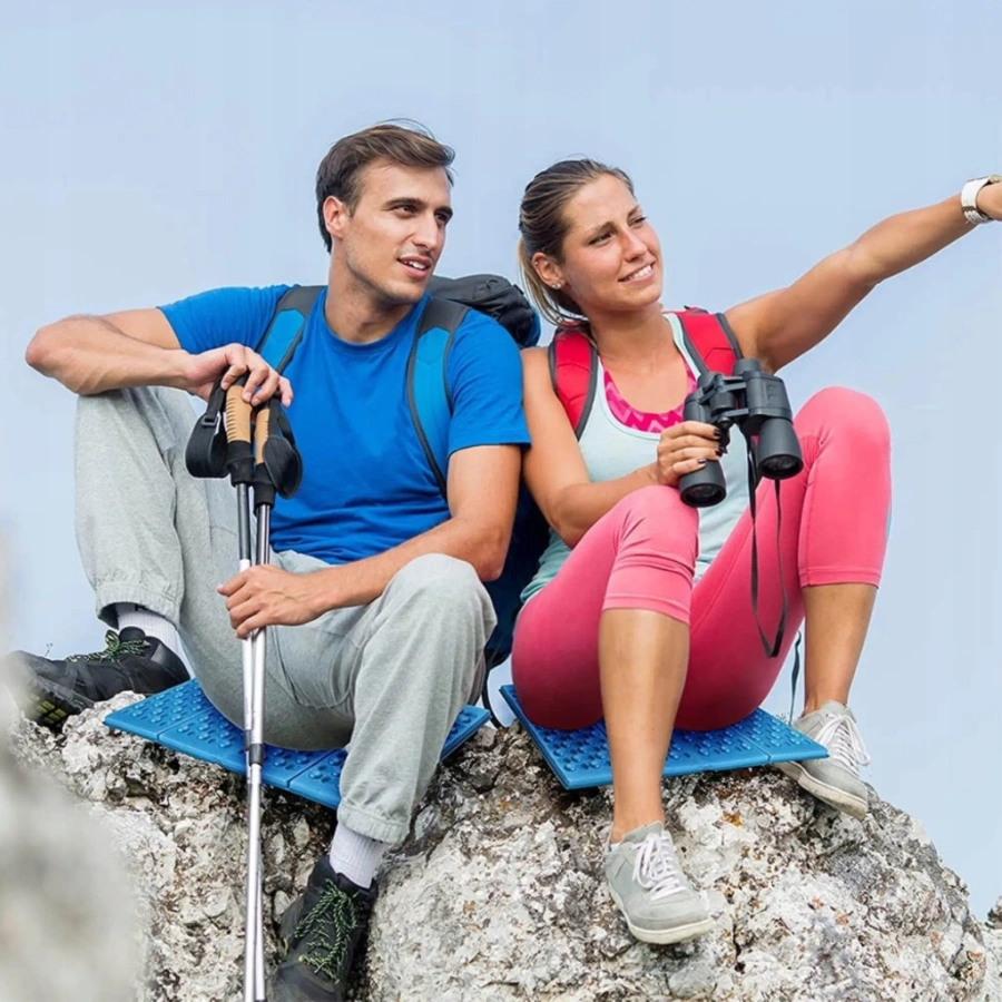 Mata turystyczna do siedzenia z pianki składana