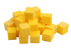 25x mini blok polerski kostka 100/100 żółty