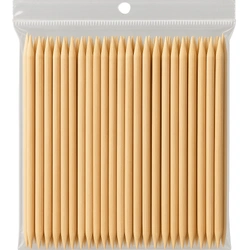 Drewniane patyczki do skórek manicure 100 szt.