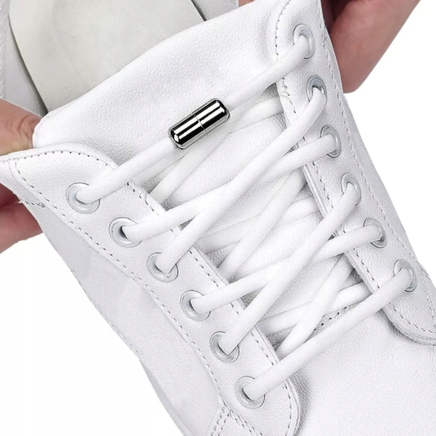 Sznurowadła elastyczne samozaciskowe bez wiązania