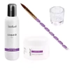 Zestaw startowy akrylowy akryl PINK 15 ml + liquid 100 ml