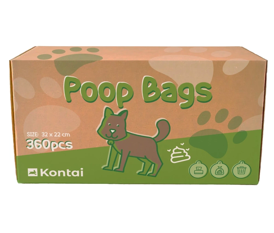 Woreczki na psie odchody 360 sztuk etui gratis