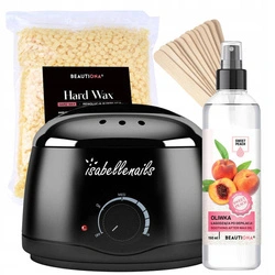 Zestaw do depilacji podgrzewacz 100W wosk miodowy 1000g oliwka