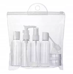 Pojemniki podróżne na kosmetyki do samolotu 6 sztuk
