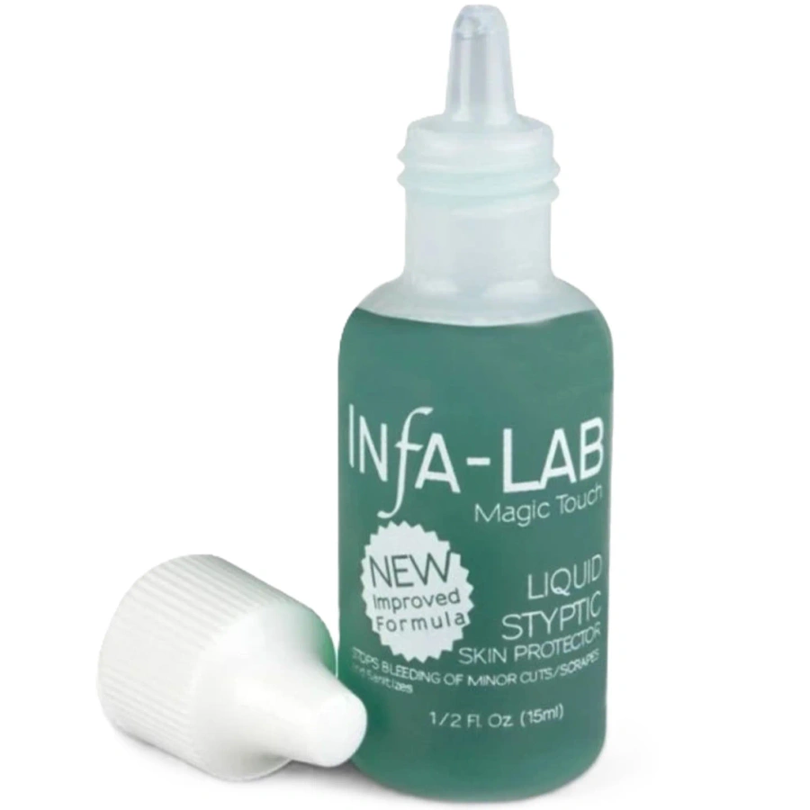 Infa-Lab | Płyn Hamujący Krwawienie Skórek - Liquid Styptic Skin Protector 15 ml
