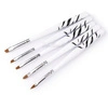 Zestaw pędzelków do żelu 5 sztuk nr 04