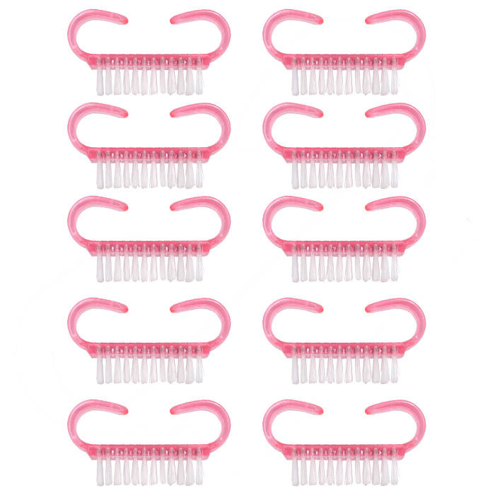 Szczoteczka do manicure - czyszczenia paznokci, odpylania 10 szt.
