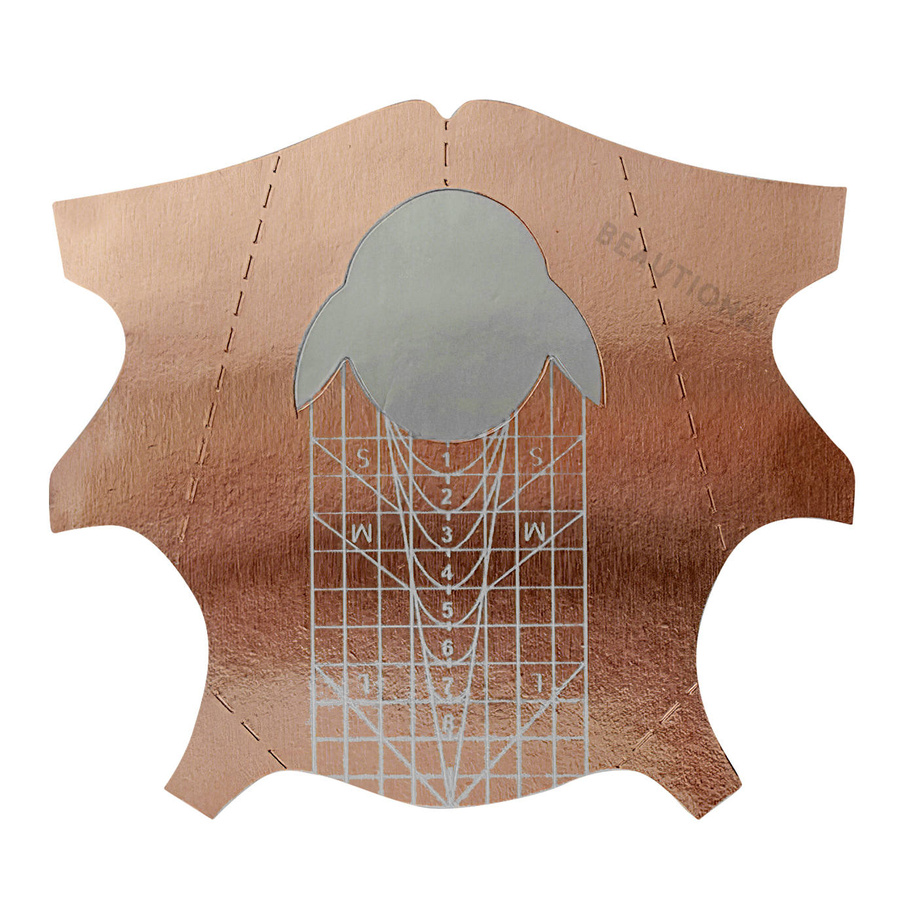 Szablony do przedłużania paznokci ROSE GOLD 100 szt.