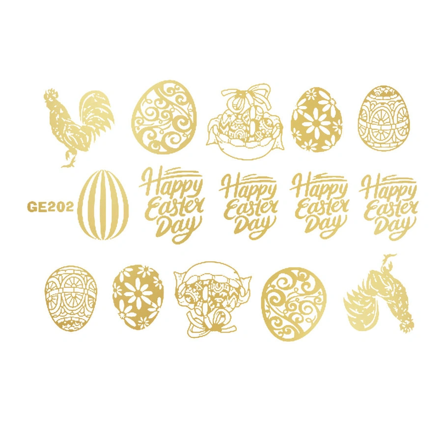 Naklejka wodna wielkanocna GE202